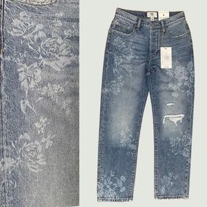 Lucky Brand - Lucky Brand x Laura Ashley High Rise 90's Loose Jeans - NWT